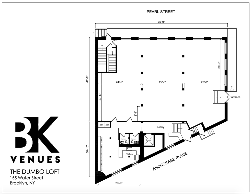 The Dumbo Loft Floorplan